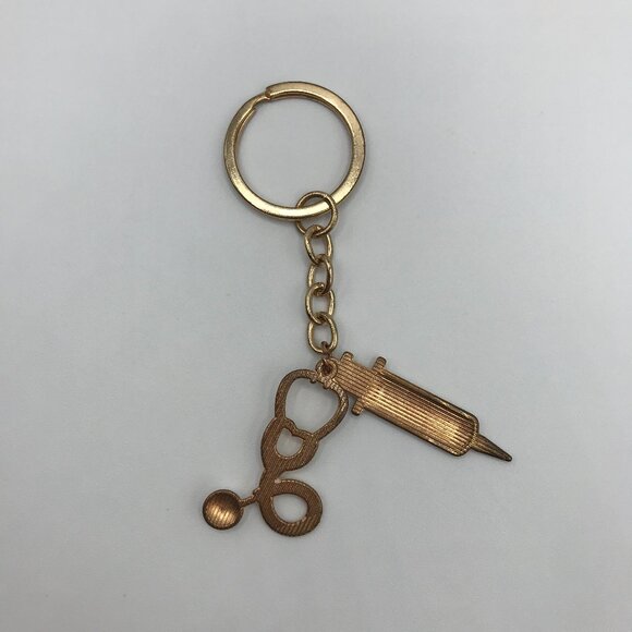 Key Chain Nurse Doctor Physician Stethoscope Key Chain - Picture 2 of 2